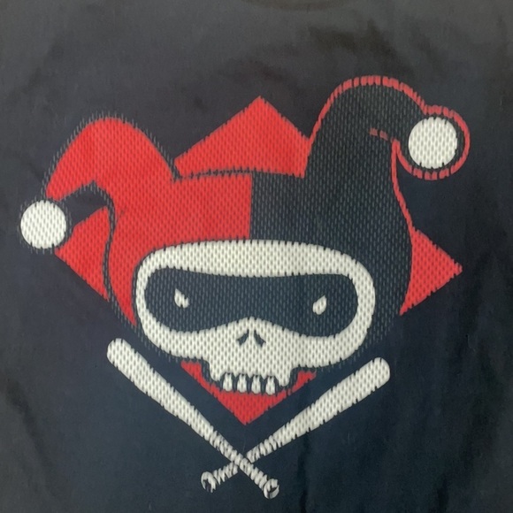 The Jester, DC Comics, men's L Graphic black Tee - Picture 2 of 5